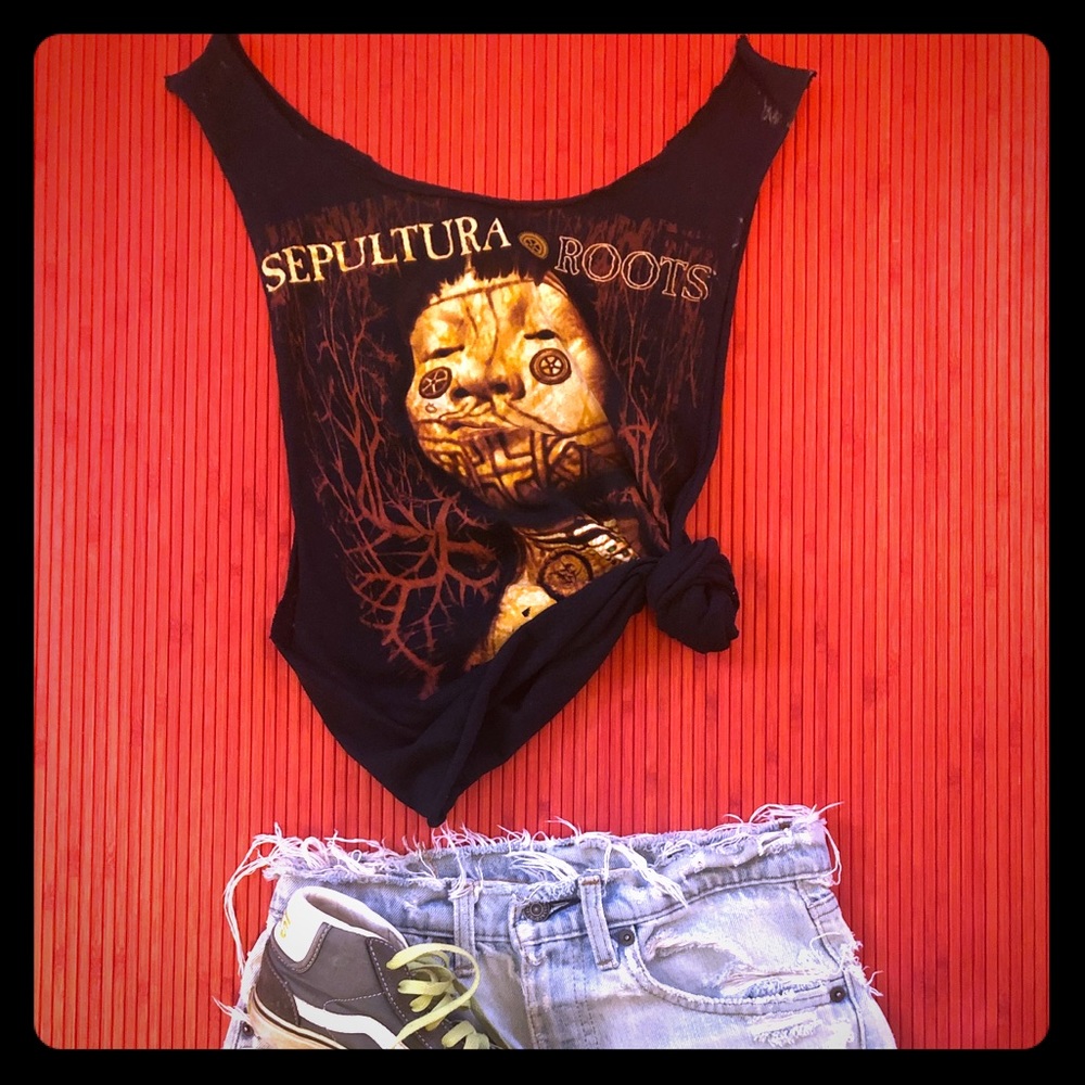 Cutoff Rocker Tank GIFTED